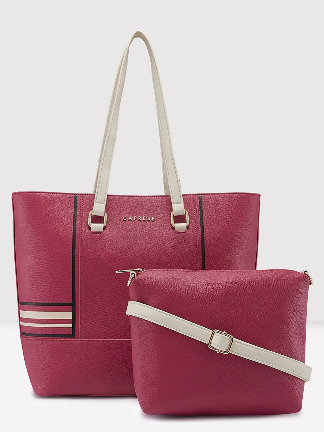 Caprese Riga Tote Large Fuchsia